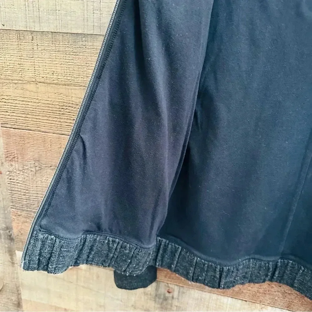 Lululemon Athletica Gray Zippered Hooded Jacket